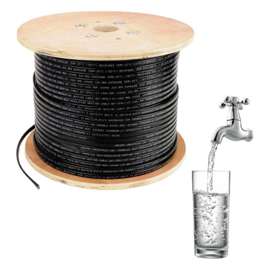Câble pré-autorégulant 120 volts pour eau potable